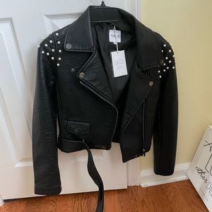 Brand new with tag biker jacket